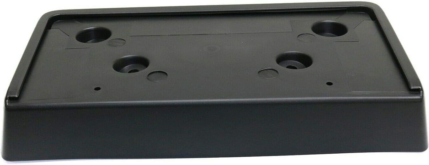 DAT AUTO PARTS Front License Plate Bracket Replacement for 2010-2013 Buick Lacrosse & 2010 Buick Allure (Canada), Black Textured PP Plastic, GM1068147 25798619