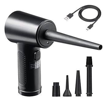 USB充電式 超強力電動エアダスター 多機能ノズル 楽天市場】エアダスター 電動 1台4役 超強力 掃除機 充電式