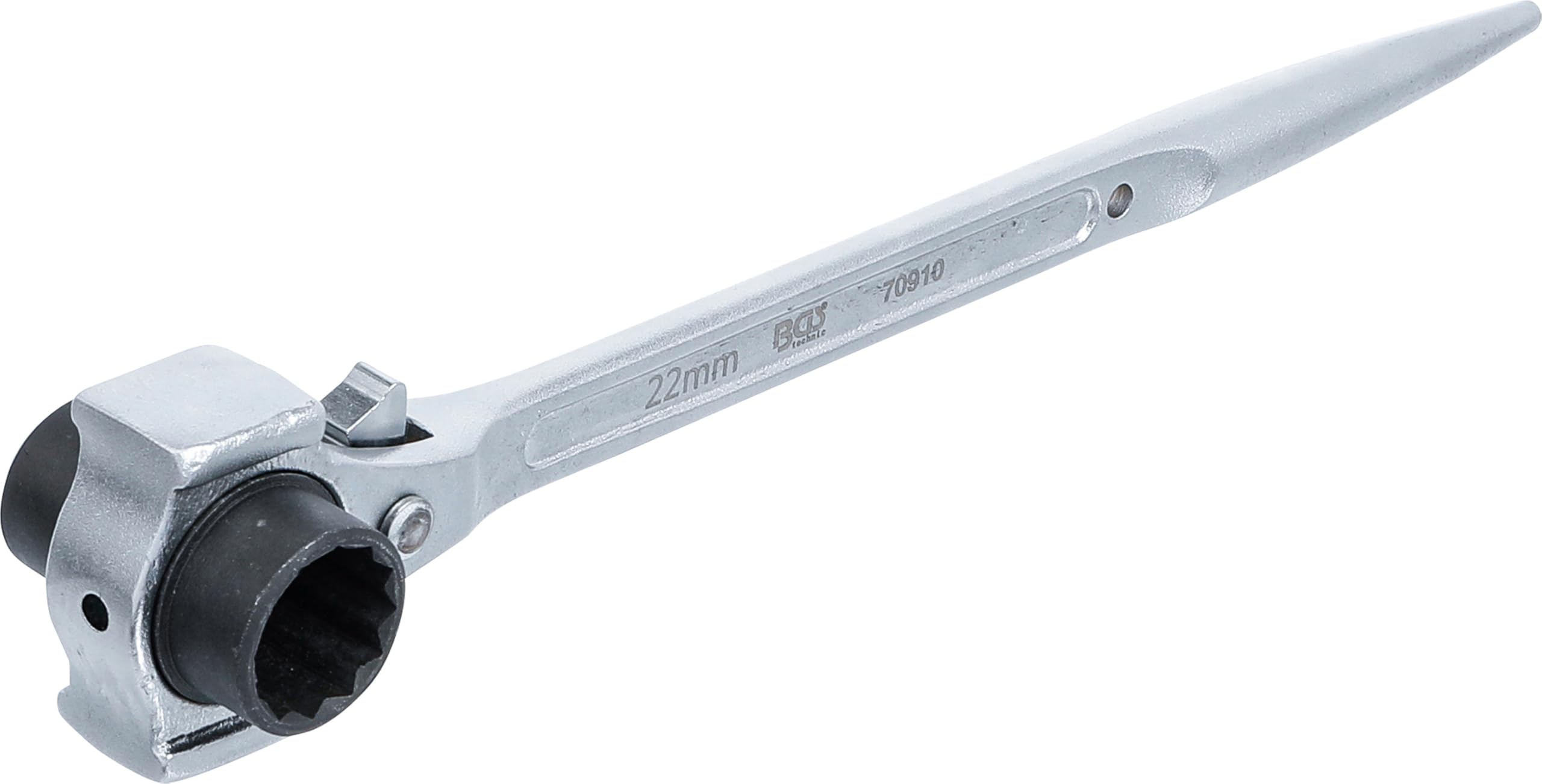 Bgs Silber 70910 | Scaffolding Ratchet | 3-In-1 | 19 X 22 Mm