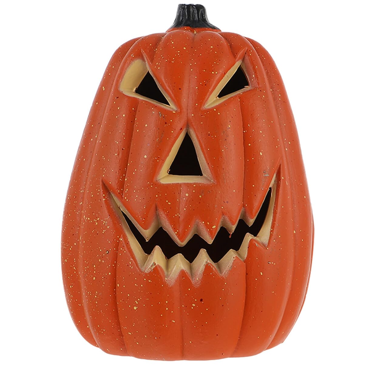 Toyvian Light up Pumpkin Halloween Jack-o-Lantern Decorative Pumpkin Battery Operated LED Lighted Mini Pumpkin Lamp Centerpieces for Party Decor for Halloween Decorations Props