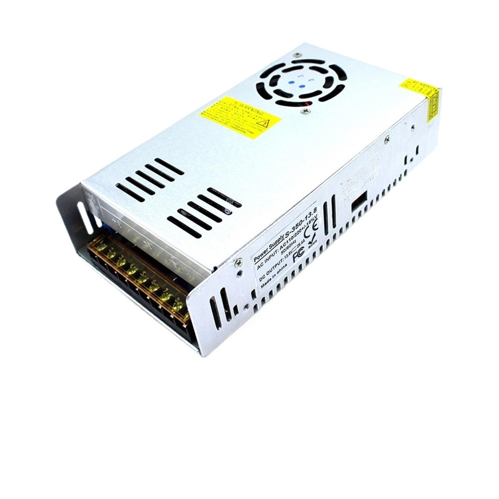 FCARUMIQP Single Output 13.8V Power Supply DC 25.4A 350W Led Driver 110v 220v AC to DC13. for Lighting CCTV
