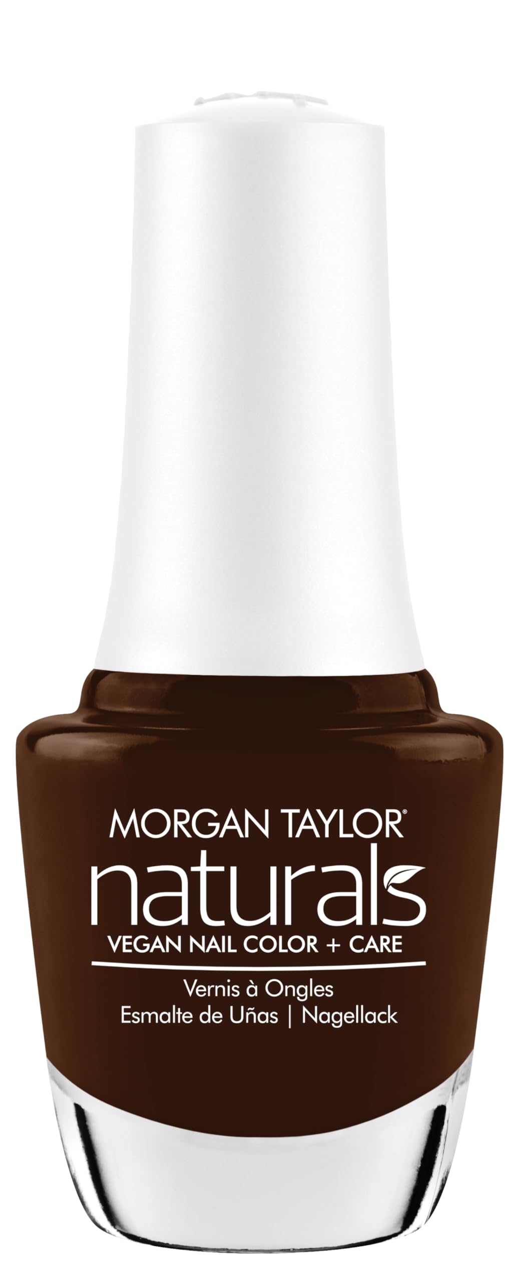 Morgan Taylor Naturals Nail Polish – Plant-Based, Vegan, Non-Toxic, Chip-Resistant, Long-Lasting, High-Gloss Finish (Bare With Me, 0.5 oz)