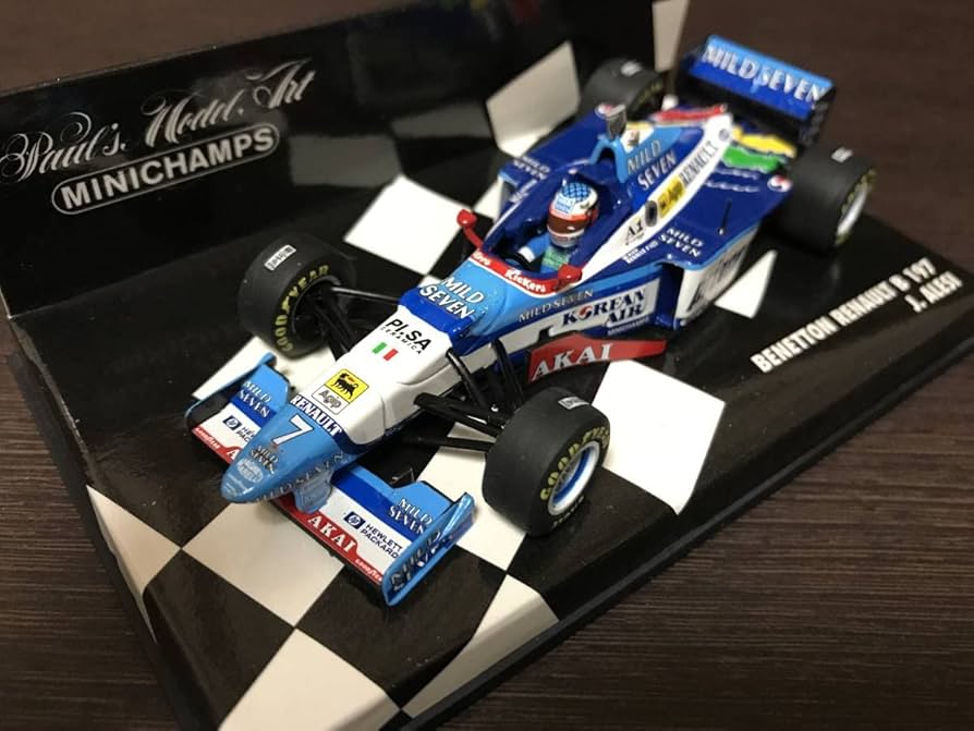 M.T ベネトン B197 J.アレジ 翼端盤 M.T様専用 ベネトン B197 J.アレジ 翼端盤 - メルカリ