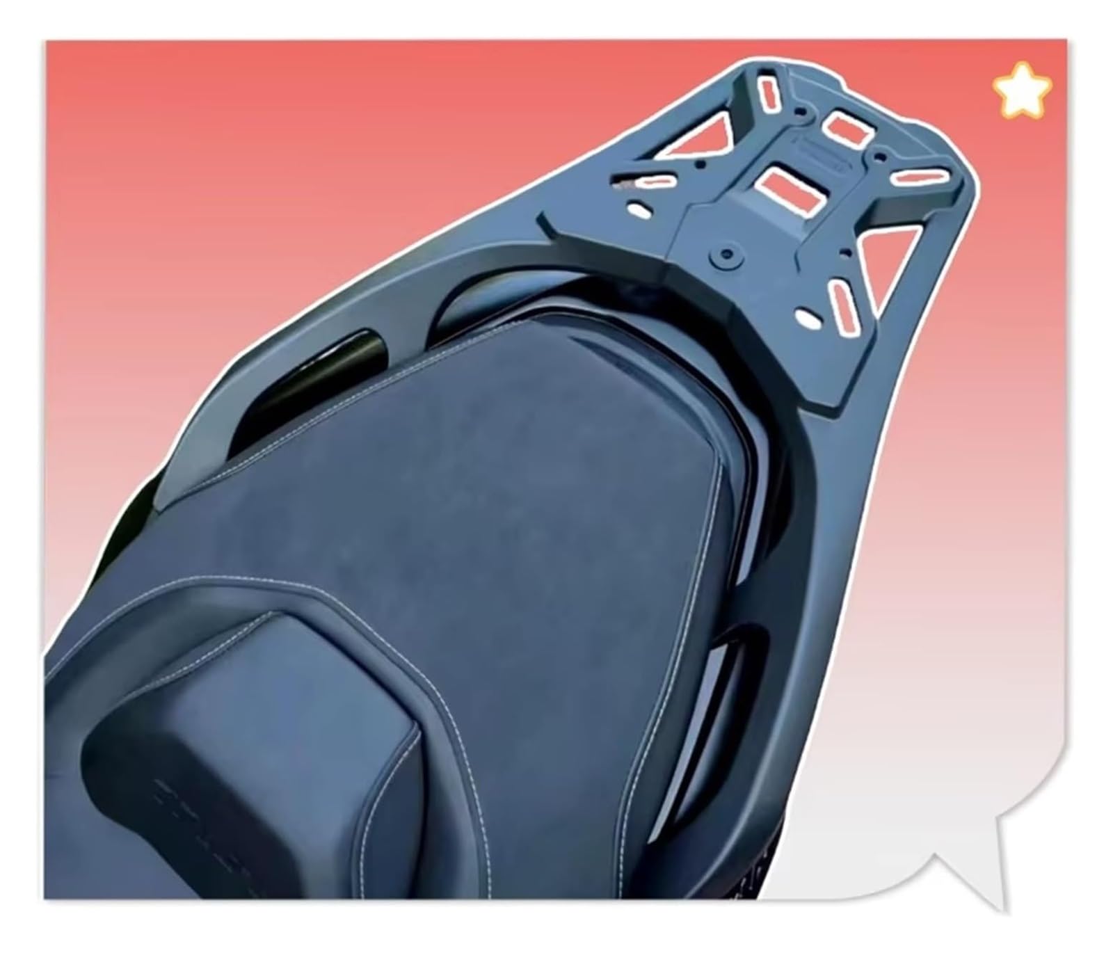 Motocicletas portaequipajes Trasero para Yamaha Tmax560 2022-2023 De Aleación Aluminio para Motocicletas Portaequipajes Trasero