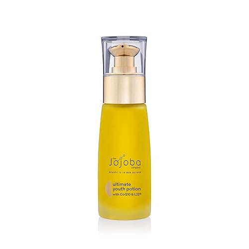 The Jojoba Company Ultimate Youth Potion, mantiene el brillo juvenil, mejora la elasticidad y firmeza de la piel, enriquecida con fórmula L22