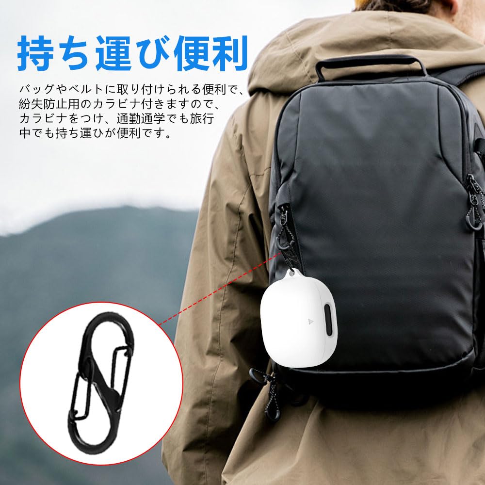 Amazon | For Anker Soundcore Liberty 4 Pro ケース [HVUYAL] 紛失