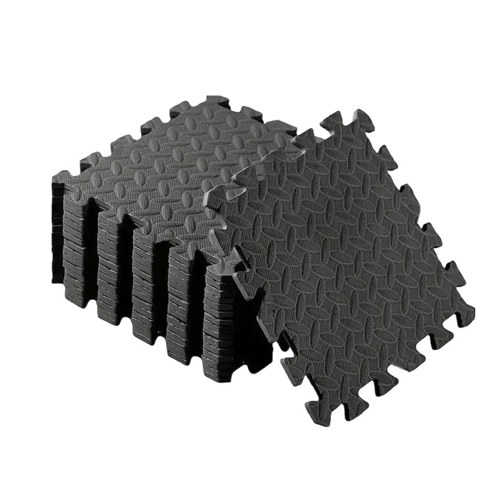Tappeto Da Fitness A Puzzle Tappetini in PVC EVA spessi da 24/36 pezzi, piastrelle ad incastro antiscivolo for yoga, aerobica, fitness