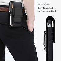 Vista 5 de Funda para iPhone 15/14/13/12/11 Pro Max con clip para cinturón, funda protectora para teléfono, fundas para teléfono celular, funda para teléfono