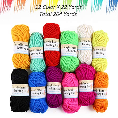 image for Pllieay 60 Pieces Mesh Plastic Canvas Kit Including 6 Shapes 3 Inch Cl