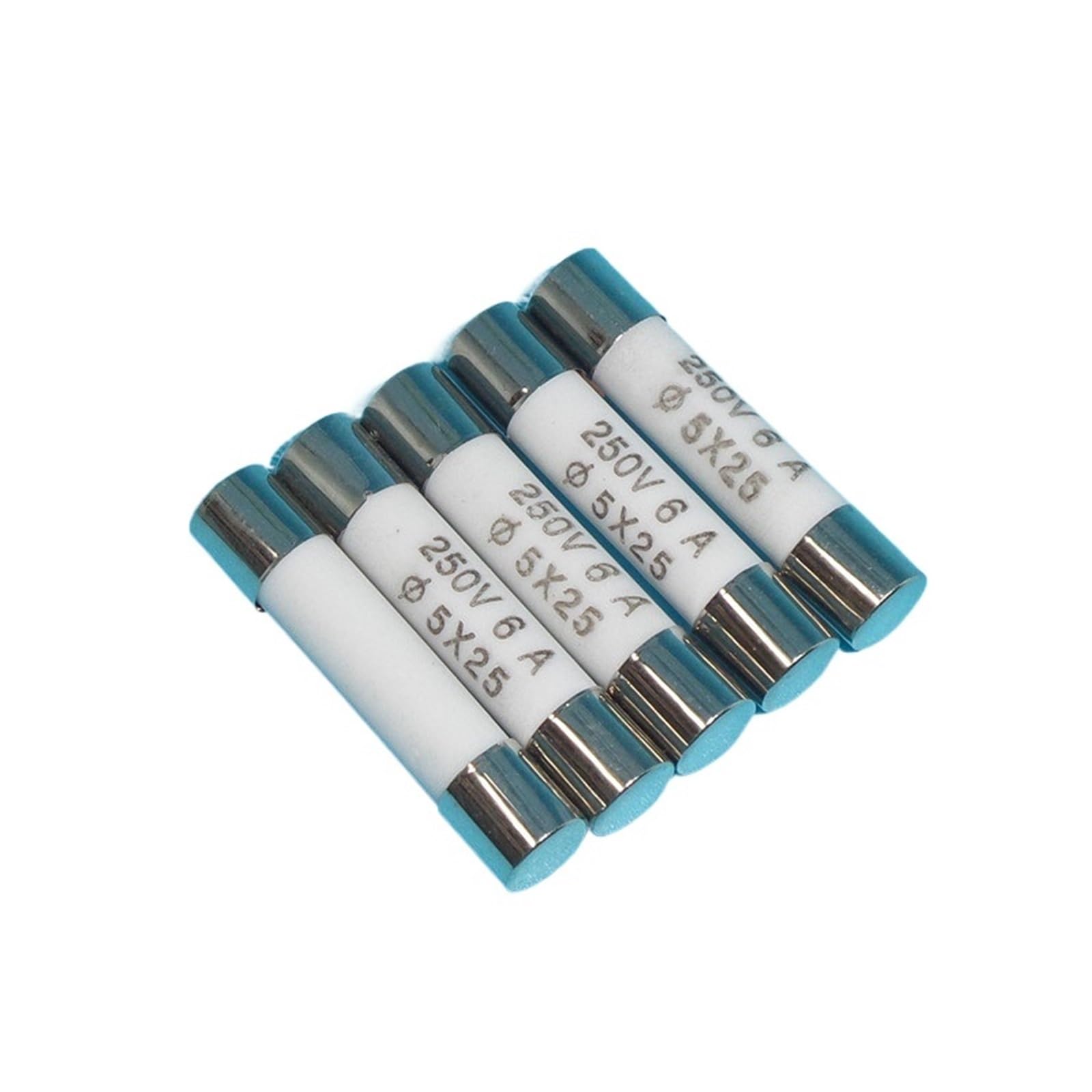 Fusible RO55 2A en céramique 250V 5x25mm pour protection de circuit domestique