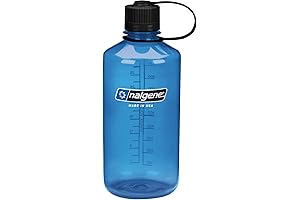Nalgene Small Mouth Water Bottle | Leak-Proof, BPA-Free, Narrow Mouth | Durable...