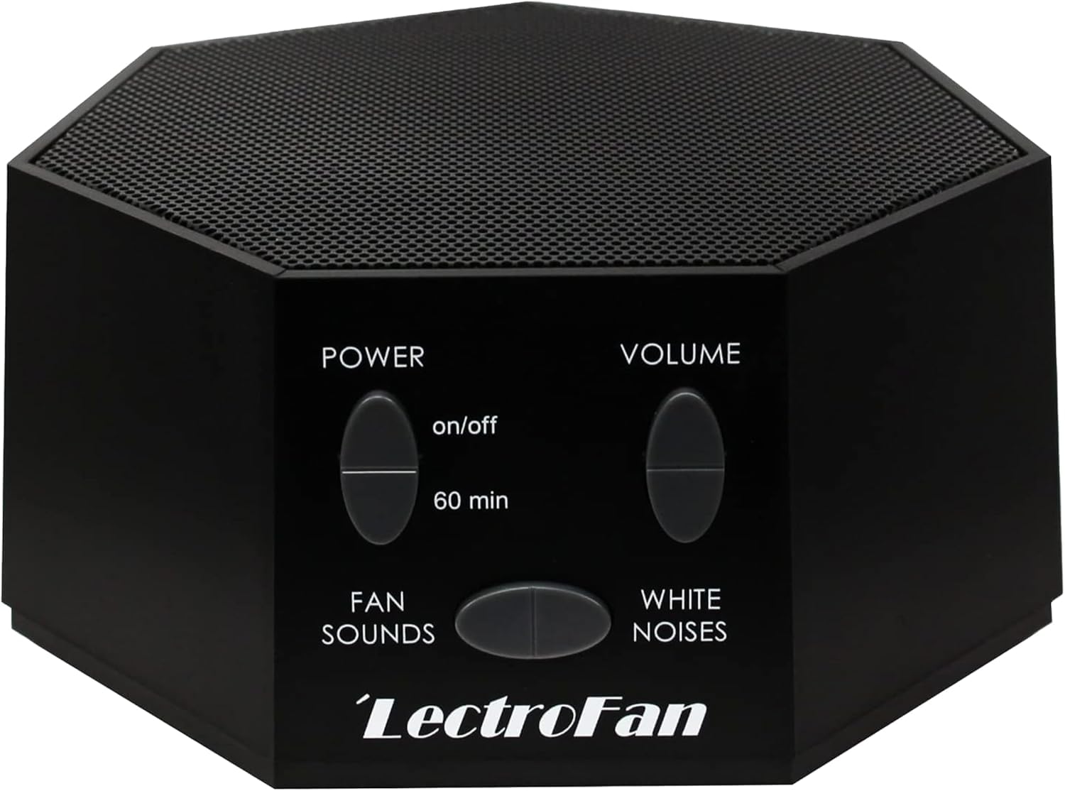 Adaptive Sound Technologies LectroFan Classic White Noise Machine - Global Power Edition with Adaptors for US, UK & EU - 20 Non-Looping Fan & White Noise Variations - White