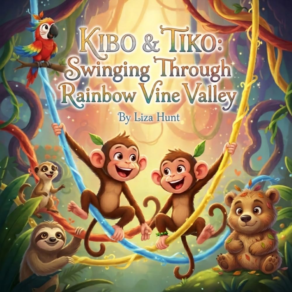 Kibo & Tiko: Swinging Through Rainbow Vine Valley (Whispering Jungle Adventures)
