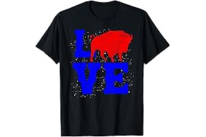 Buffalo Lovers: Express Your Love with Our Strong Symbol T-Shirt