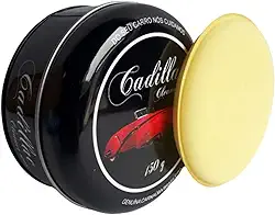 Cera Cadillac De Carnauba 150g - Proteção e Brilho para Pintura de Veículos - Cera Original Cadillac