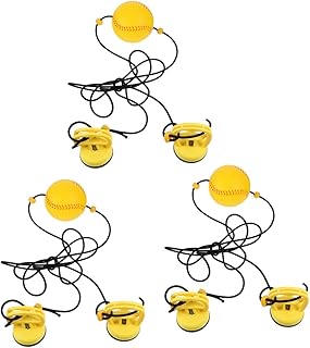 Sosoport 3 Pçs Bola De Reação De Boxe Pendurado Saco De Boxe Saco De Engrenagem De Boxe Treinador De Boxe Saco De Boxe Redondo Fonte De Treinamento Saco De Pancadas Ventosa Rolo De Fitness