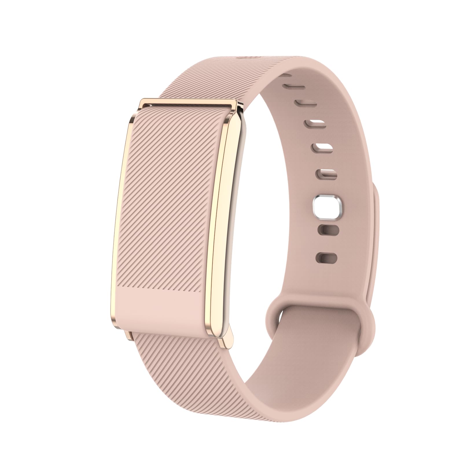 DCU TECNOLOGIC Move FitBand Smart Activity Tracker senza schermo, nero, 120 modalità sportive, monitoraggio 24/7, batteria 30 giorni, IP68 (oro rosa)