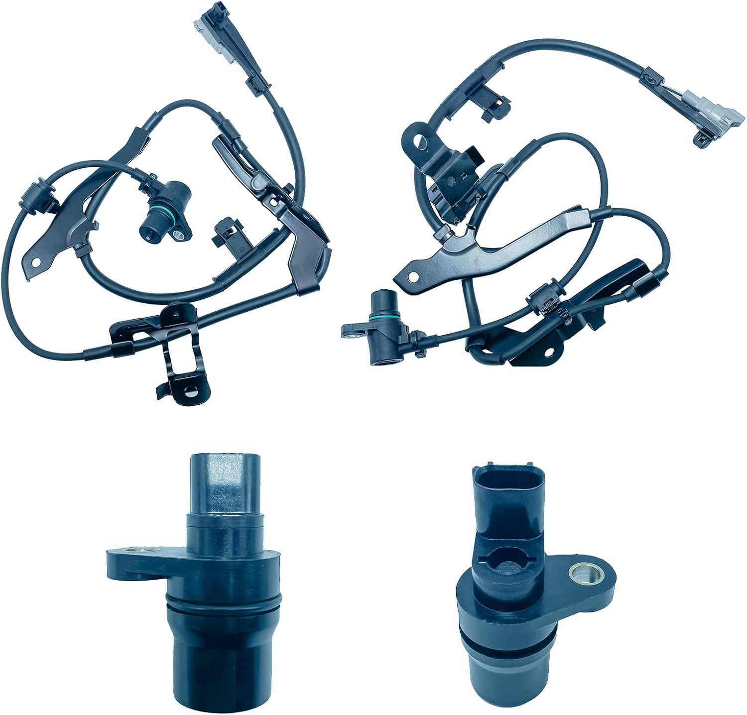 4Pcs Front Rear Left and Right ABS Wheel Speed Sensor Compatible with Toyota Tundra 2000-2006 (3.4L-4.0L V6/V8) – Replaces 89543-0C010, 89542-0C010, 89546-0K010, 89545-0K010