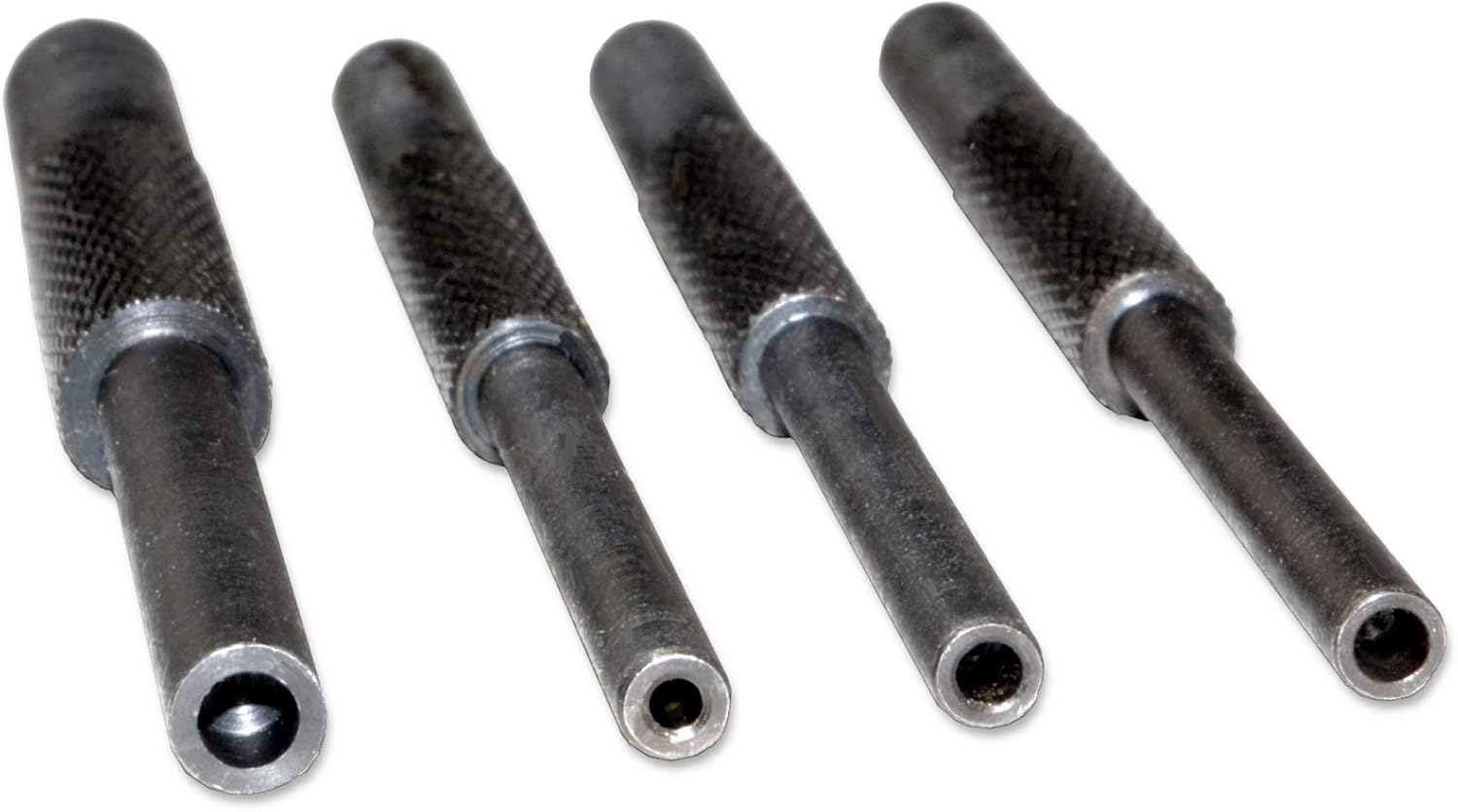 Sniper Steel Pin Starter Hollow Punch Set 4pc 1/16" 5/64" 3