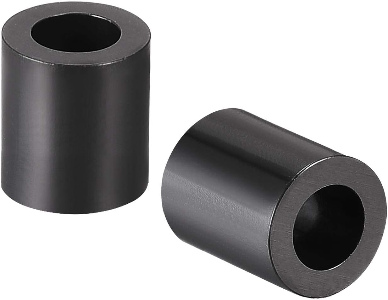 sourcing map Nylon Round Spacer Washer 4.2mm ID 7mm OD 8mm Height for M4 Screws Black 300Pcs, 4.2mmx7mmx8mm