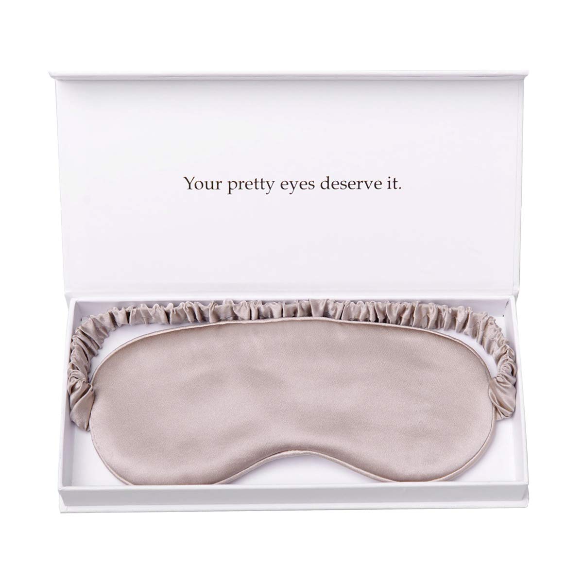 Silk Sleep Mask Light Blocking Luxury 100 Mulberry 19mm Silk Eye Mask Eye Cover Blindfold Ultra Soft Light