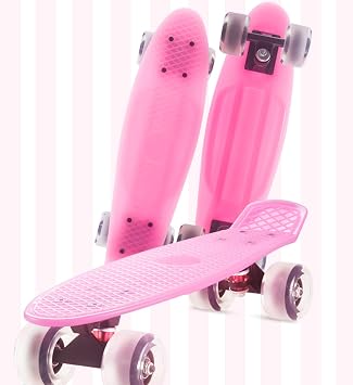 Penny Board, 22 Inch Cruiser Skateboard, Adult Kids Beginner Girls Boys