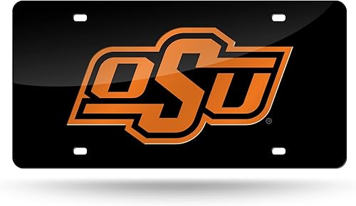 Miniatura 79 de Rico Industries Placa de matrícula de metal con incrustaciones láser de Florida Gators de la NCAA plateado,Alternativo,Negro -,Negro/Plata,Azul,azul