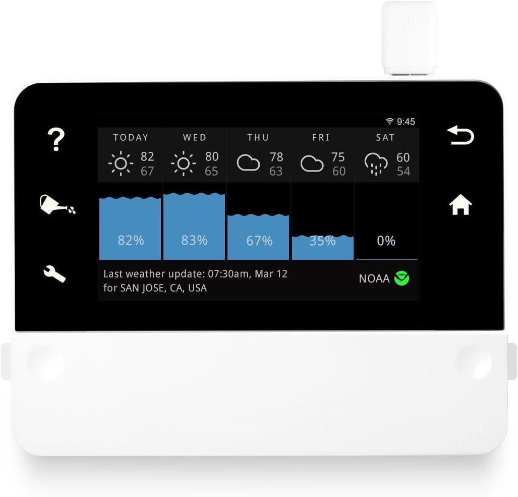 RainMachine Touch HD-16, Cloud Independent Smart Wi-Fi Irrigation Controller, Compatible with Alexa, 16 Zones : Patio, Lawn & Garden
