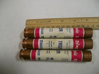 Gould Shawmut Ferraz Trionic TRS2R Fuse Pack of 3
