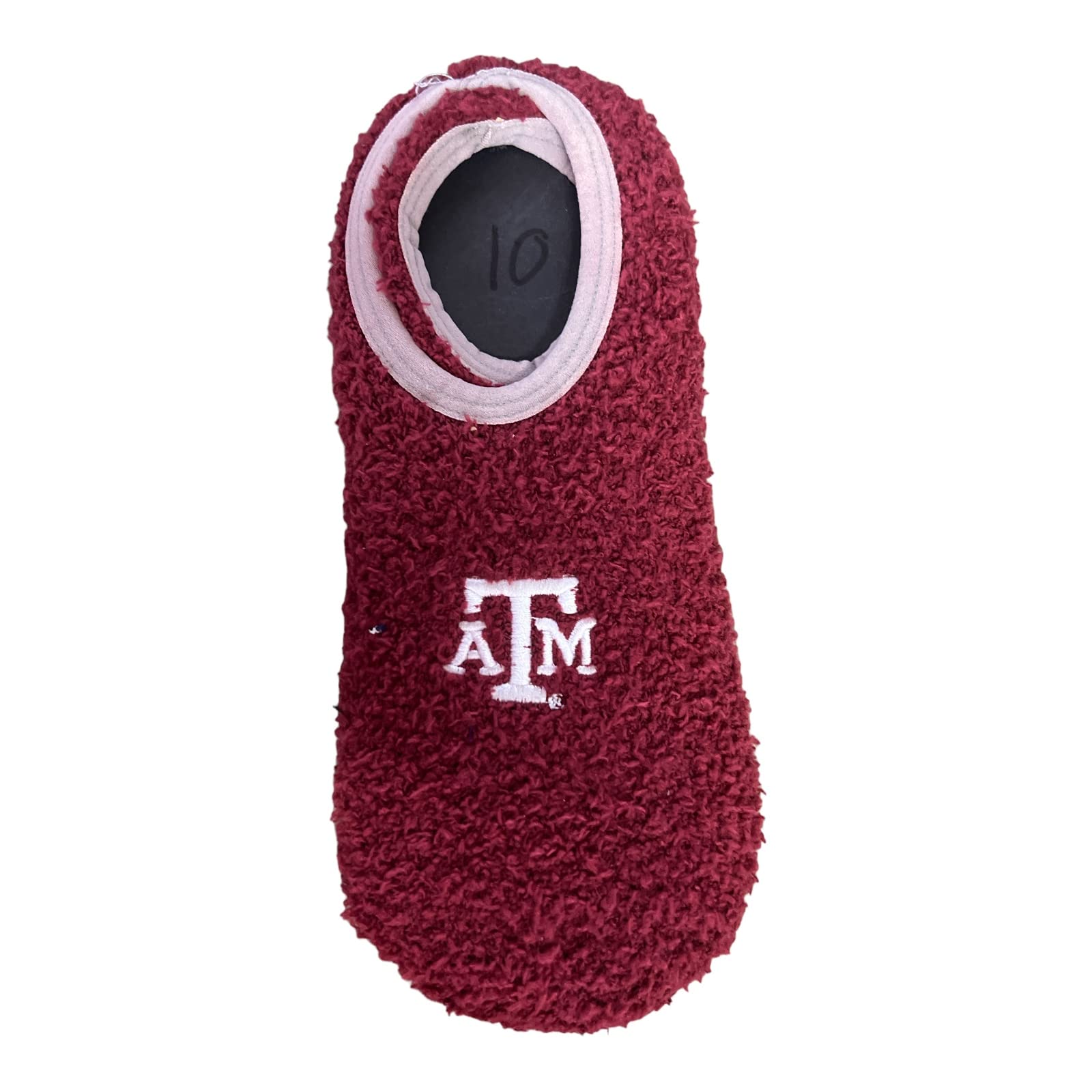 Texas Embroidered Slipper Socks