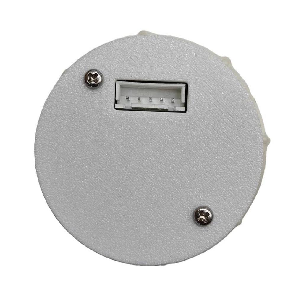 2 Inch 52mm Water Temperature Gauge 40 to 120 ℃ with Red LED Luminous Needle Compatible with Black Car Dash Systems
