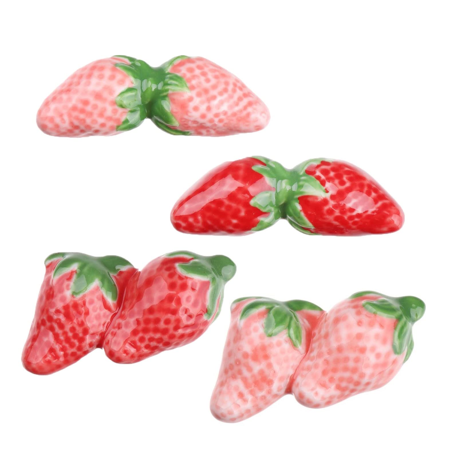 WDWDW Chopstick Rest Chopsticks Holders Restaurant Storage Strawberry Home Hotel Spoon Fork Cutlery Stand Tableware Ornaments