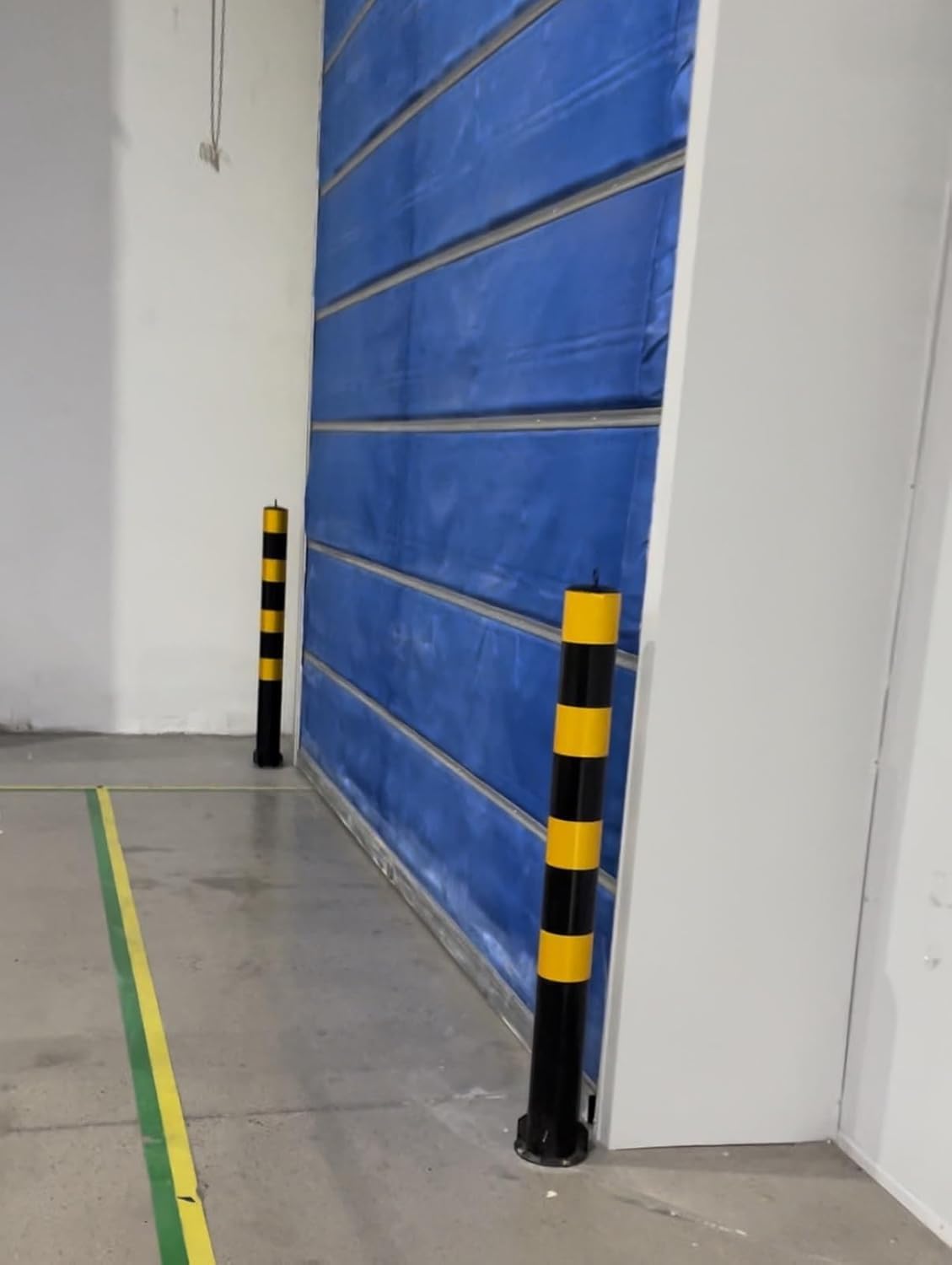 Poste Delimitador De Tráfico, Poste Delimitador, Poste De Seguridad, Bolardos De Seguridad para Entradas De Vehículos, Cono De Barrera De Control De Acceso Atornilla,100cm (39 3/8in) Height