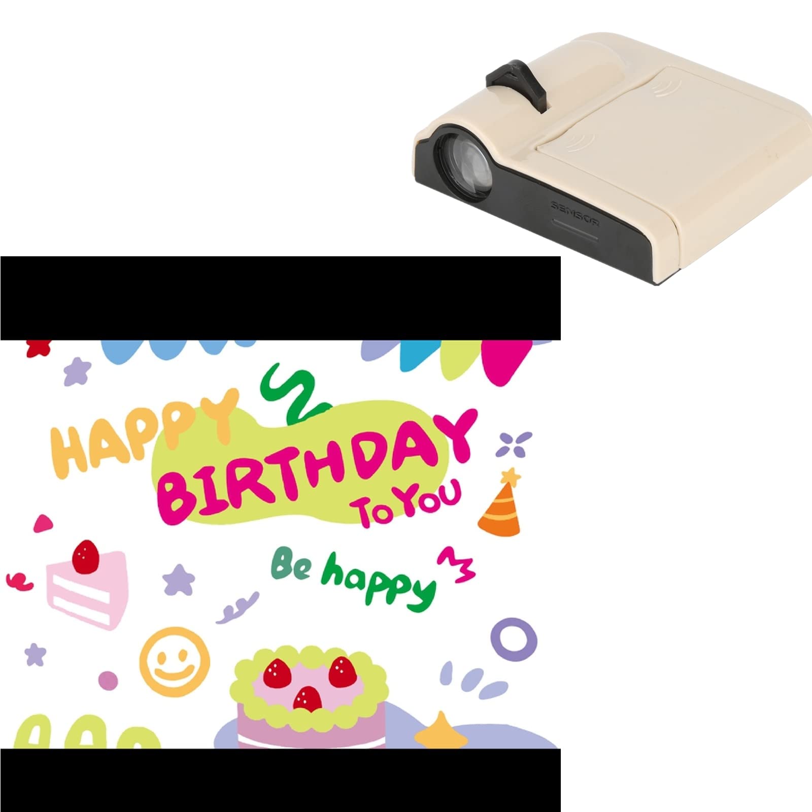 Amazon.co.jp: ハッピーバースデープロジェクターライト