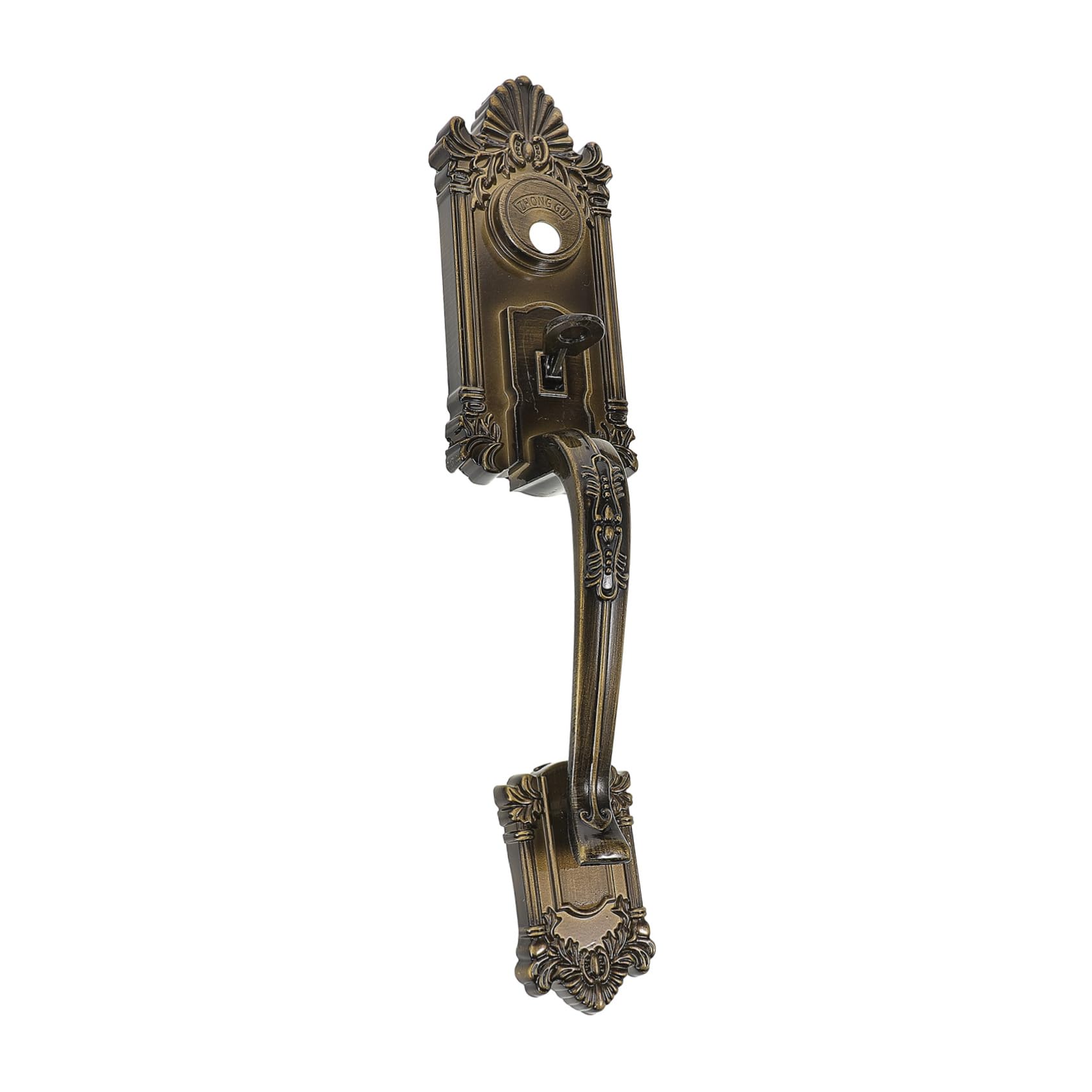 Serrure de porte vintage en métal et son kit de verrouillage sécurité