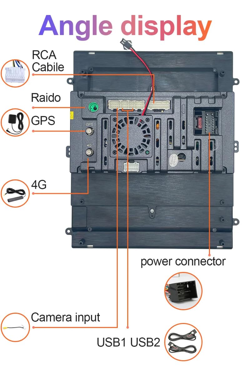 Für Chevrolet Captiva 2006-2012 Android Doppel-DIN-Autoradio, 9.7-Zoll-Touchscreen, Lenkradsteuerung, Spiegelverbindung mit Bluetooth und Navigation,8 Core 4G+WiFi 2G+32G