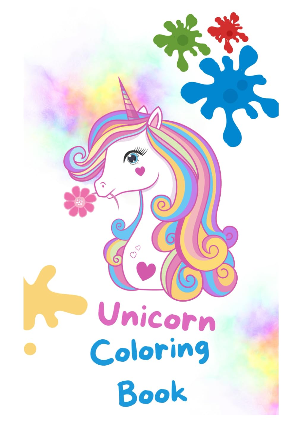 Magical Unicorn Kids Coloring Book