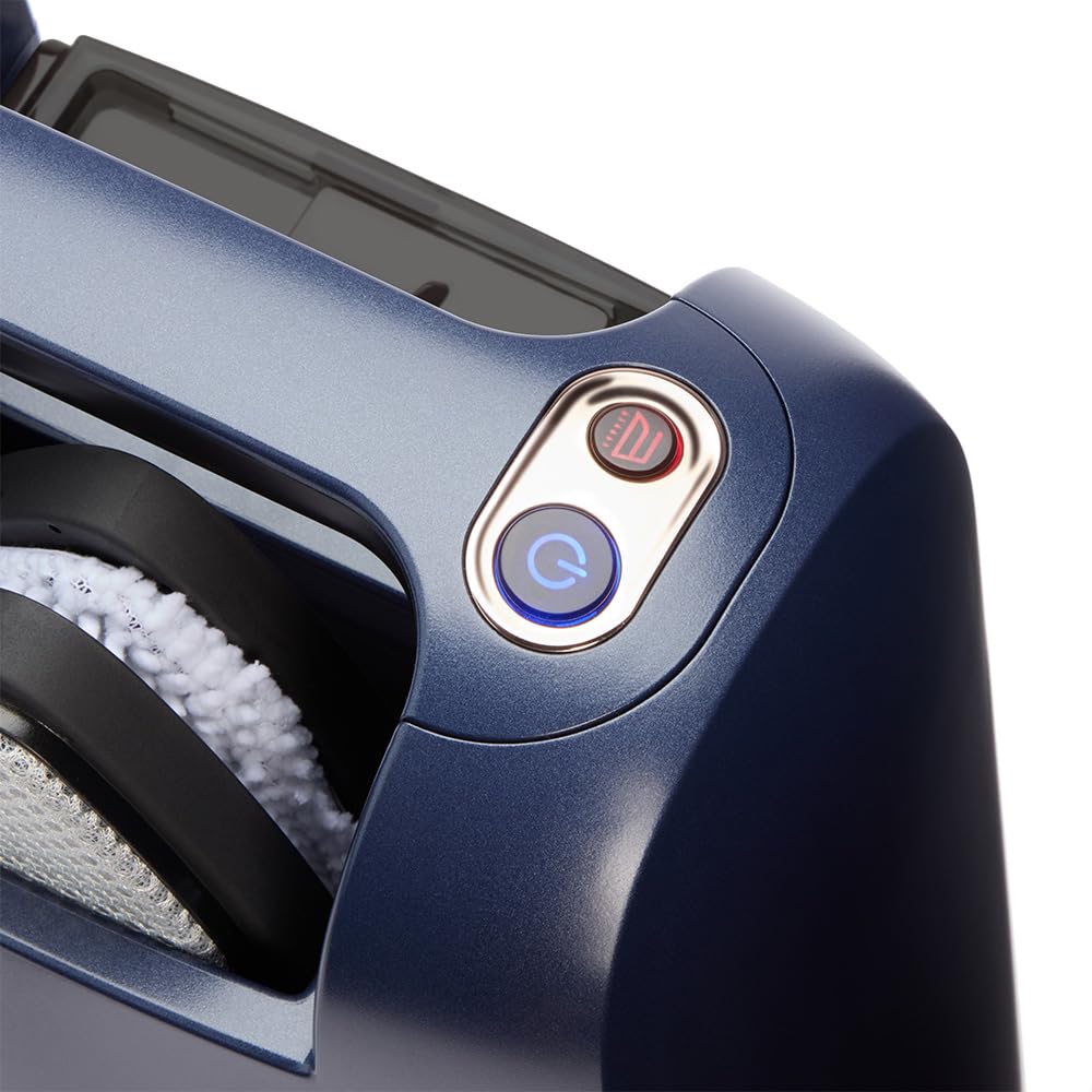 Russell Hobbs Plancha Vertical [2 en 1: Plancha y Vaporizador] Steam Genie Maestro (1700W,20g/min) 2 Accesorios: Delicados y Tapicería,Placa Cerámica,Depósito 750 ml,Almacenaje Integrado, 27600-56