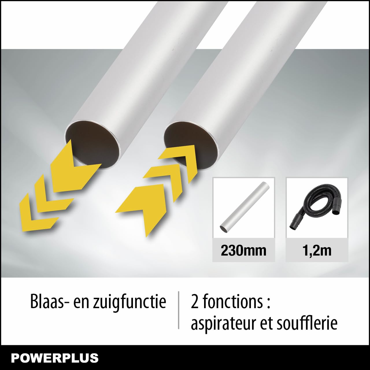 POWERPLUS Aspirador Cenizas POWX3013 1600W 20L