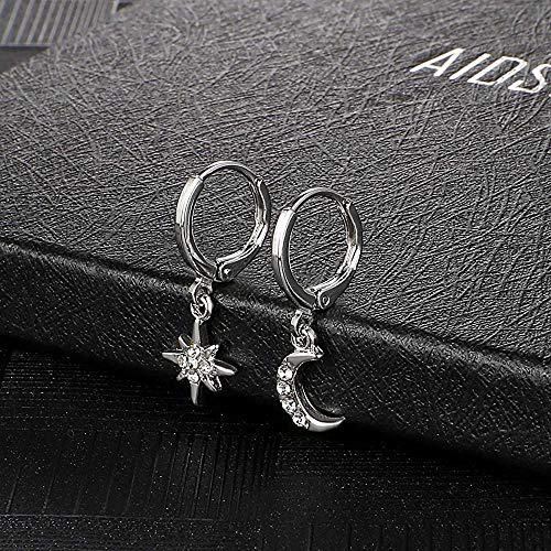 Pearl & AD 6 Pair Earrings Set For Her