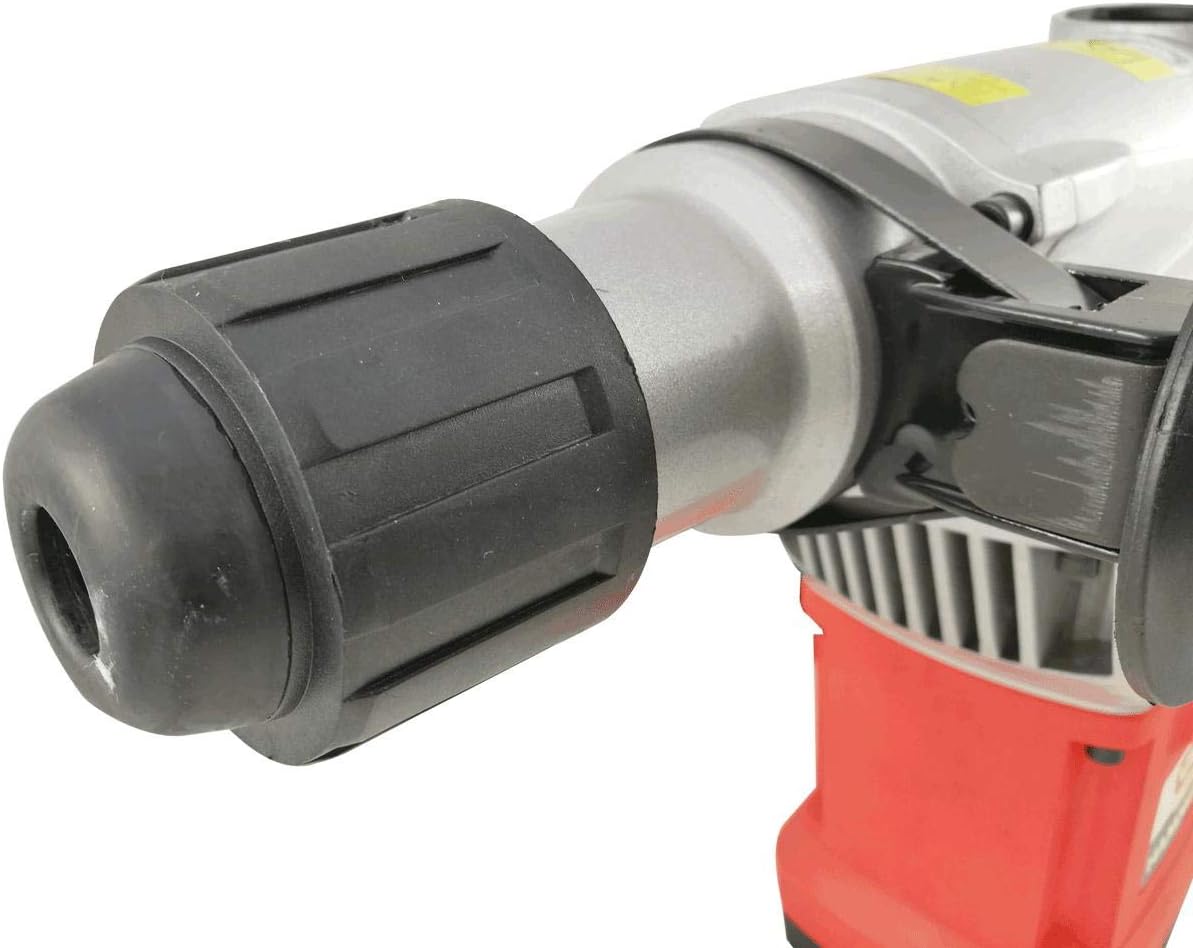 Close-up of SDS-MAX chuck on Valex Hammer 70100