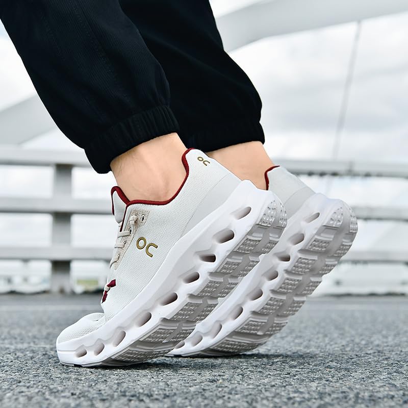 Men's Walking Shoes Lightweight Breathable Cushioning Running Shoes Athletic Tennis Workout Gym Non Slip Comfortable Fashion Sneakers - Image 5