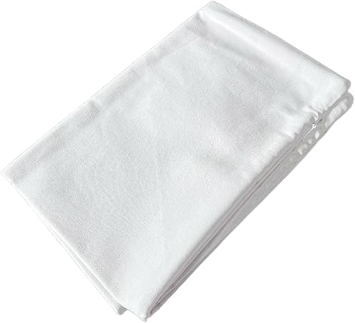 TAOSON - Funda de cojín cuadrada de lona de algodón con cierre de cremallera oculto, disponible varios colores