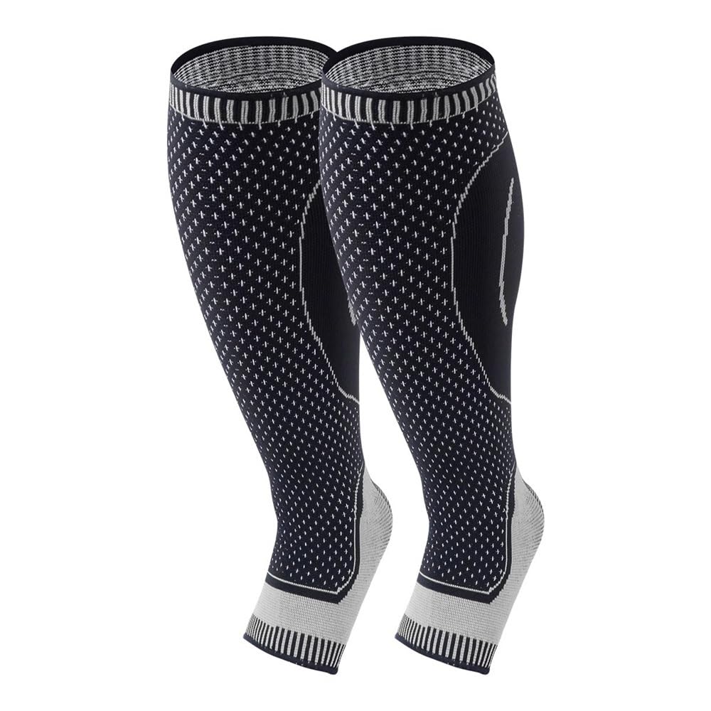 Kalbstütze Brace Sport Waden- und Beinschutzsocken Kompressionslauf Fitness(XL)