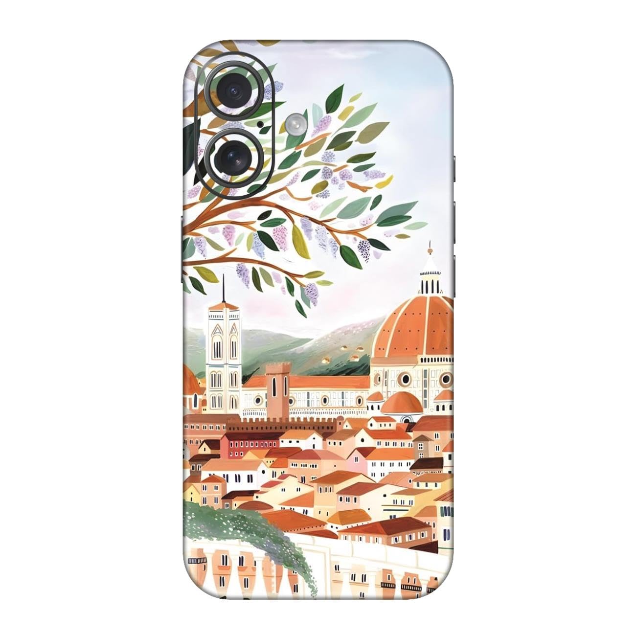 WRAP CRAFT Mobile Skins Compatible with Apple 16 Skin Not Back Cover, Camera & Back Protector Mobile Skin Wrap; Apple 16-KE-99