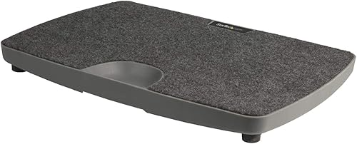 StarTech.com Tabla de equilibrio para escritorios de pie o estaciones de trabajo de pie - Superficie de alfombra suave - Escritorio de pie