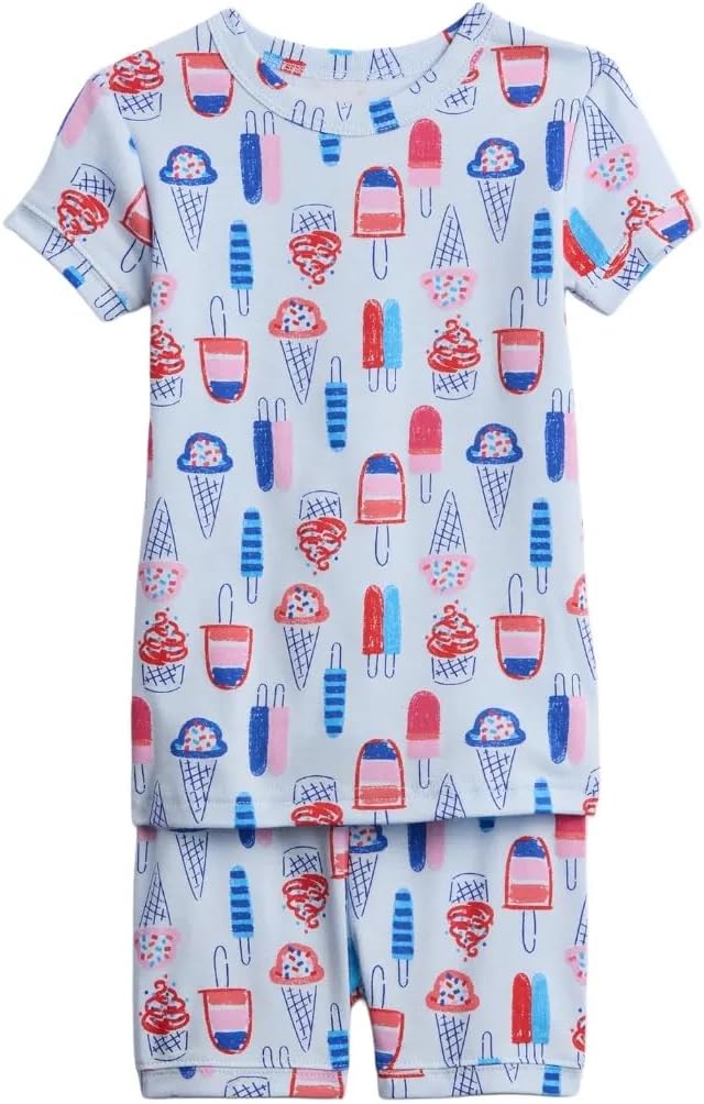 GAP baby-boys Short John Pajama Set