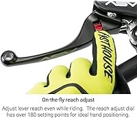 Vista 3 de ASV Unbreakable F4 - Maneta de Freno y Embrague # BC F42303 - Shorty Orange