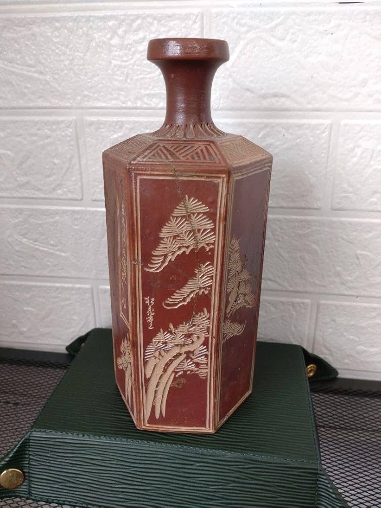 e990 備前焼 六角徳利 酒器 徳利 古美術 骨董品 e990 備前焼 六角徳利 酒器 徳利 古美術 骨董品 2025年最新