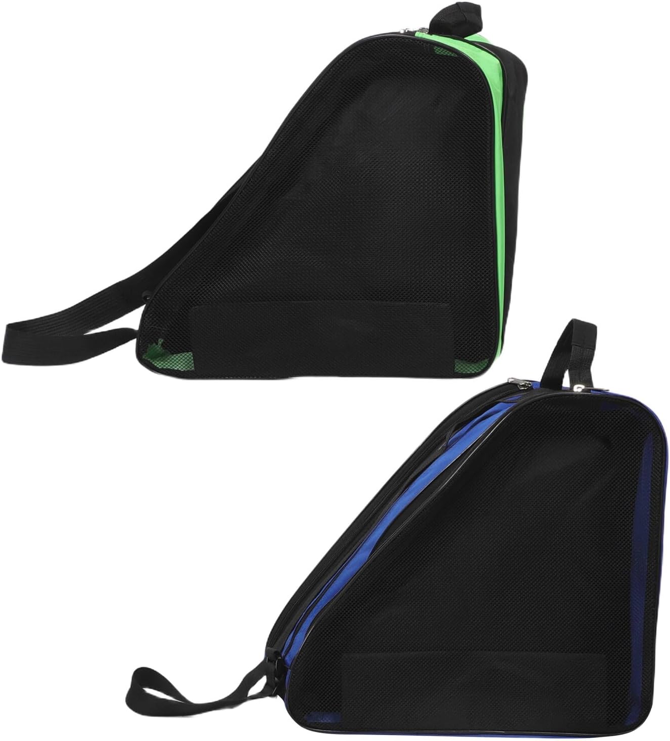 DECHOUS 2pcs Roller Skate Storage Bags for Breathable Inline Skate Shoes Pouch with Adjustable Shoulder Strap for Boys and Outdoor Skating